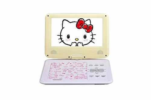 セントレードM.E. AVOX 9型ポータブルDVDプレーヤー ハローキティモデル (イエロー)HELLO KITTY モデル ADP-　(shin_画像1