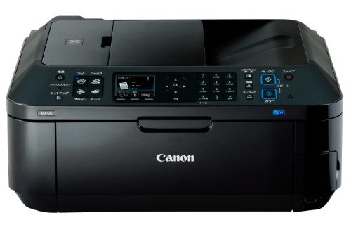 Canon インクジェット複合機 PIXUS MX420 文字がキレイ 顔料ブラック+3色染料の4色インク ADF搭載 FAX付 有線・無線LA(品)　(shin