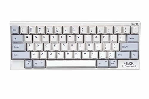 PFU Happy Hacking Keyboard Professional2 Type-S 英語配列/白 PD-KB400WS(中古品)　(shin