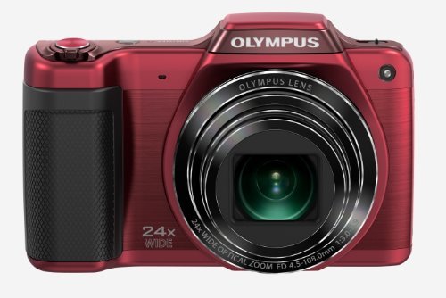 (中古品)OLYMPUS デジタルカメラ STYLUS SZ-15 1600万画素 光学24倍ズーム 広角25mm　(shin