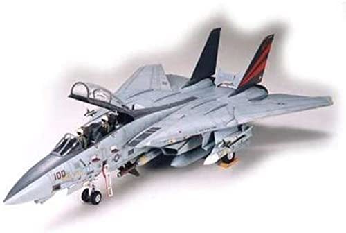 タミヤ 1/32 エアークラフトシリーズ No.13 アメリカ海軍 グラマン F-14A トムキャット ブラックナイツ プラモデル 60(品)　(shin