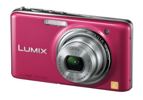 【中古 良品】 Panasonic デジタルカメラ LUMIX FX77 グラマラスピンク DMC-FX77-P　(shin_画像1