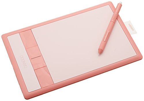 Wacom ペンタブレット Sサイズ ピンク イラスタMini&コミスタMini付属 Bambooコミック CTH-470/P2(中古品)　(shin_画像1