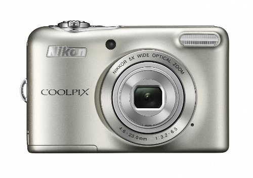 【中古 良品】 Nikon デジタルカメラ COOLPIX L30 5倍ズーム 2005万画素 乾電池タイプ レッド　(shin_画像1
