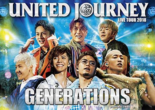 GENERATIONS LIVE TOUR 2018 UNITED JOURNEY(Blu-ray Disc2枚組)(初回生産限定盤)(中古品)　(shin_画像1