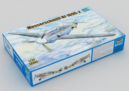 トランペッター 1/32 ドイツ軍 メッサーシュミット Bf109G-2 プラモデル(中古品)　(shin_画像1