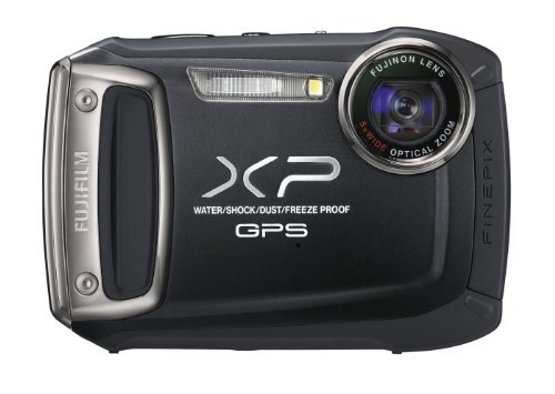 (中古品)FUJIFILM デジタルカメラ FinePix XP150 防水 ブラック F FX-XP150B　(shin_画像1