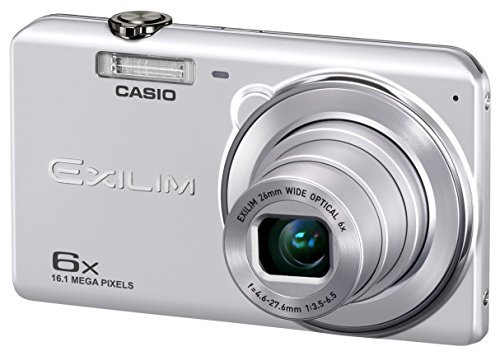 CASIO デジタルカメラ EXILIM 広角26mm 光学6倍ズーム EX-ZS29SR シルバー　(shin_画像1