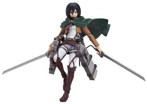 figma 進撃の巨人 ミカサ・アッカーマン (ノンスケール ABS&PVC 塗装済み可動フィギュア)(中古品)　(shin_画像1