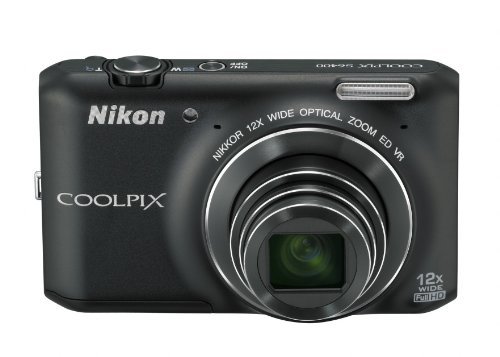【中古 良品】 Nikon デジタルカメラ COOLPIX S6400 タッチパネル液晶 光学12倍ズーム スマー　(shin