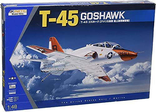 キネティック 1/48 アメリカ海軍 T-45A/C ゴスホーク プラモデル KNE48038(中古品)　(shin_画像1