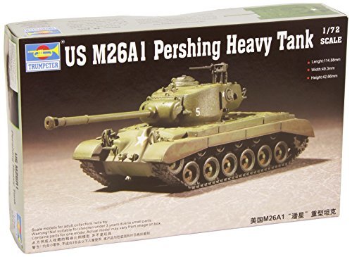 トランペッター 1/72 アメリカ軍 M26A1 パーシング プラモデル(中古品)　(shin_画像1