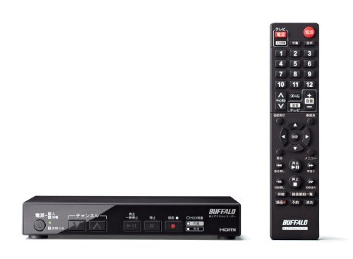 BUFFALO 地デジチューナー内蔵 コンパクトHDDレコーダー DVR-1C/500G(中古品)　(shin
