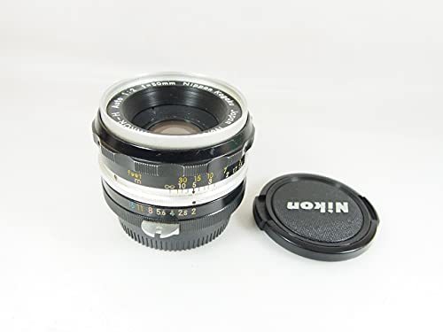【中古 良品】 Nikon MFレンズ NIKKOR-H Auto 50mm F2 非Ai　(shin