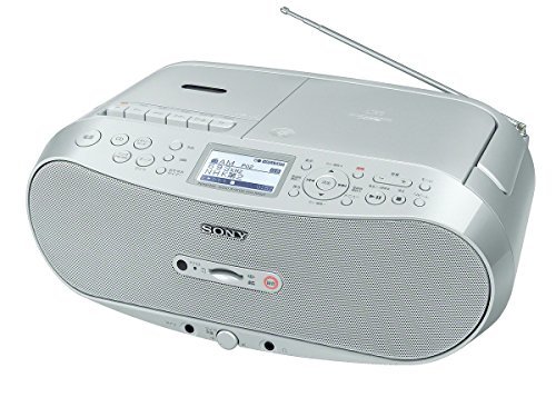 【中古 良品】 ソニー SONY CDラジカセ レコーダー FM/AM/ワイドFM/SDカード対応 録音可能 CFD　(shin