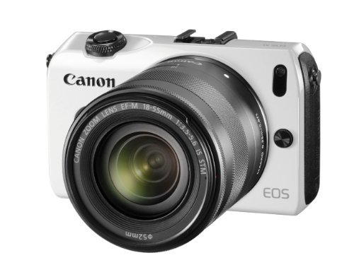 (中古品)Canon ミラーレス一眼カメラ EOS M レンズキット EF-M18-55mm F3.5-5.6 IS　(shin
