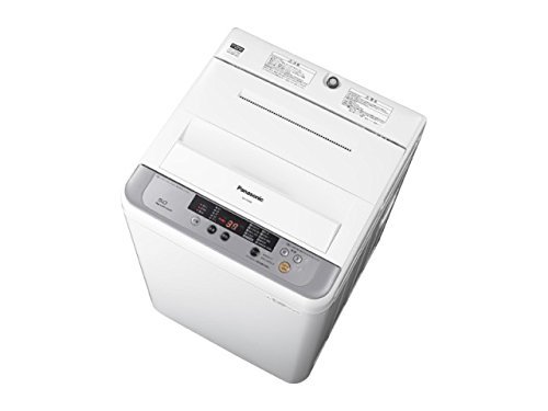 安価 ワタナベ (中古品)Panasonic 全自動洗濯機 5kg シルバー NA-F50B8