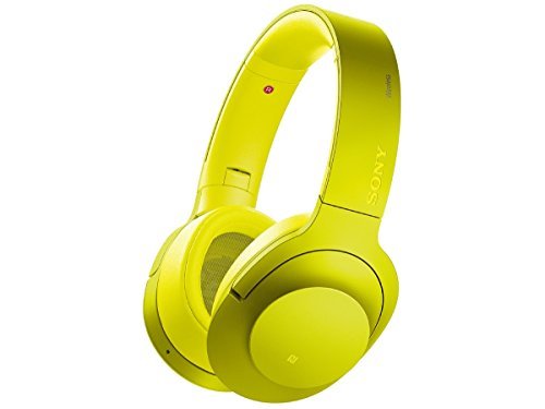 ソニー SONY ワイヤレスノイズキャンセリングヘッドホン h.ear on Wireless NC MDR-100ABN : B(中古品)　(shin