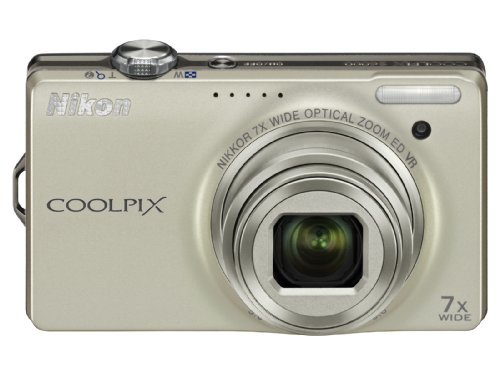 【 良品】 Nikon デジタルカメラ COOLPIX (クールピクス) S6000 シャンパンシルバー S6000　(shin