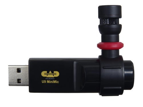 CAD U9 USB MicroMic コンデンサーマイク180度回転 ポッドキャスティング、Skyping、VoIPまたは音楽録音(中古 未使用品)　(shin_画像1