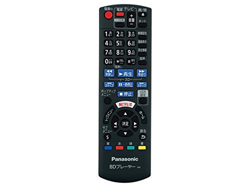 【ゆうパケット対応品】 パナソニック Panasonic ブルーレイ・DVDプレーヤー・レコーダー リモコン N2QAYB001158(中古品)　(shin_画像1