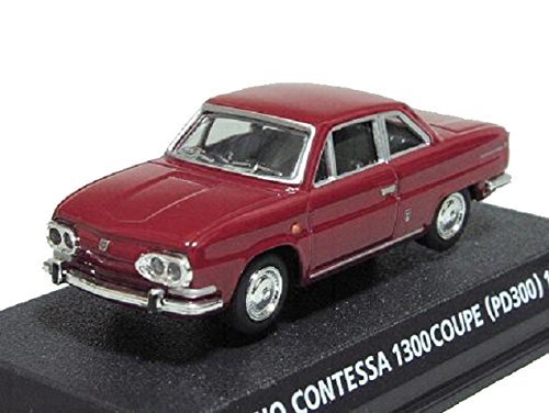 コナミ 1/64 絶版名車コレクション Vol,7 日野 コンテッサ 型式ＰＤ300 1965 赤(中古品)　(shin_画像1