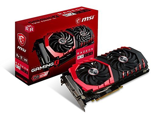 MSI Radeon RX 580 GAMING X 8G グラフィックスボード VD6329　(shin_画像1