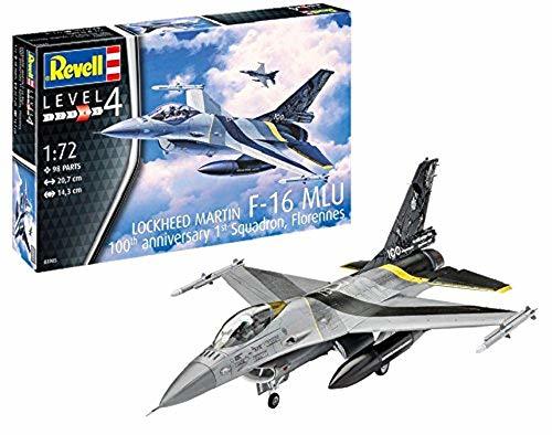 ドイツレベル 1/72 ベルギー空軍 F-16 Mlu 100thアニバーサリー プラモデル 03905(中古品)　(shin_画像1