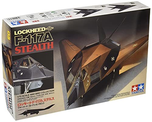 タミヤ 1/72 ウォーバードコレクション No.03 アメリカ空軍 ロッキード F-117A ステルス プラモデル 60703(中古品)　(shin_画像1