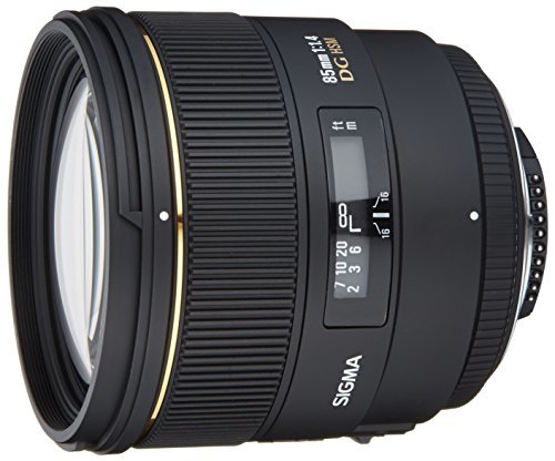 【中古 良品】 SIGMA 単焦点中望遠レンズ 85mm F1.4 EX DG HSM ニコン用 フルサイズ対応 32055　(shin_画像1