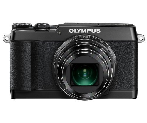 【中古 良品】 OLYMPUS デジタルカメラ STYLUS SH-1 ブラック 光学式5軸手ぶれ補正 光学24倍&　(shin_画像1