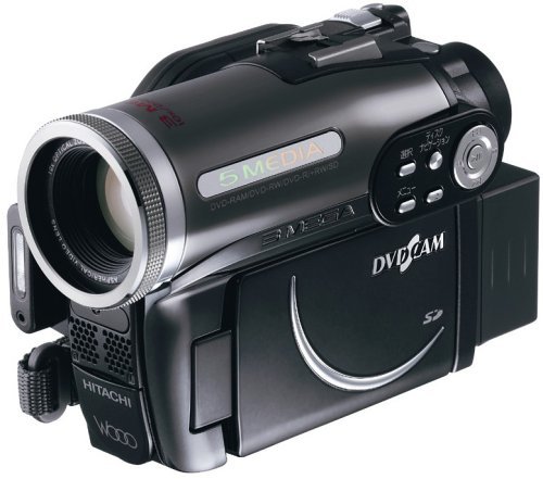 (品)HITACHI DVDビデオカメラ DVDカム Wooo クリスタルブラック DZ-GX3300-B　(shin