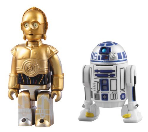 KUBRICK スター・ウォーズ C-3PO & R2-D2 ABS&PVC 塗装済みアクションフィギュア (2パック)(中古品)　(shin