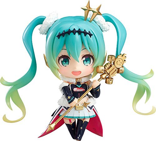 ねんどろいど 初音ミク GTプロジェクト レーシングミク 2018Ver. ノンスケール ABS&PVC製 塗装済み可動フィギュア(中古品)　(shin_画像1