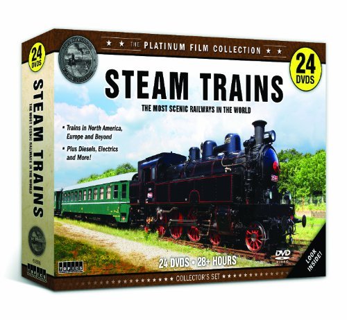 大切な人へのギフト探し Trains: Steam The [DVD](中古品)　(shin Worl the in Railways Scenic Most その他