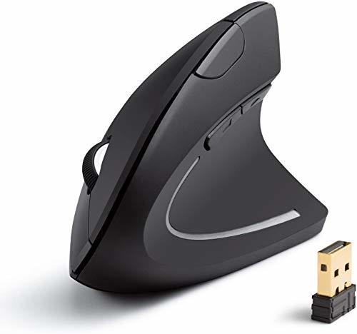 Anker 2.4G Wireless Vertical Ergonomic Optical Mouse USB 800 / 12(中古品)　(shin_画像1