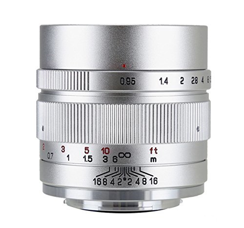 中一光学(ZHONG YI OPITCS) 単焦点レンズ SPEEDMASTER 35mm F0.95 II (ソニーEマウント)(シルバー)(中古 未使用品)　(shin