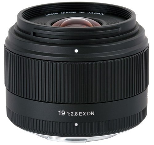 【中古 良品】 シグマ 19mm F2.8 EX DN MFT マイクロフォーサーズ用 デジタル専用 単焦点 広角　(shin_画像1