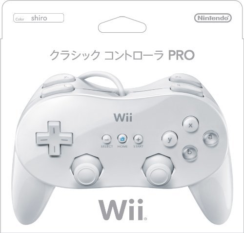 クラシックコントローラ PRO(シロ)(中古品)　(shin_画像1