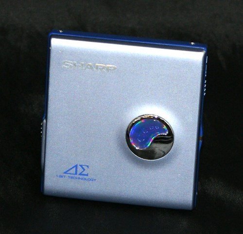 【中古品】 SHARP シャープ　MD-DS30-A ブルー　1-BIT　ポータブルMDプレイヤー　MDLP対応　(shin