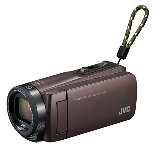 JVCKENWOOD JVC ビデオカメラ Everio 耐衝撃 耐低温 32GB ブラウン GZ-F270-T(中古品)　(shin