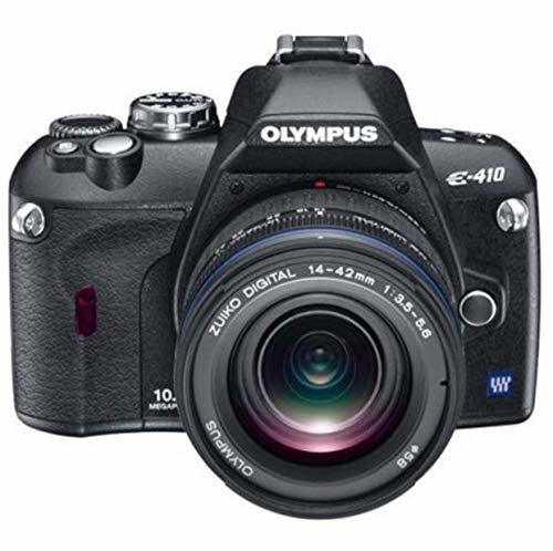 OLYMPUS デジタル一眼レフカメラ E-410 レンズキット ED14-42mm F3.5-5.6 付(中古品)　(shin
