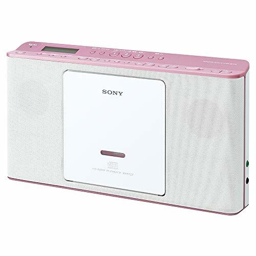 ソニー SONY CDラジオ ZS-E80 : FM/AM/ワイドFM対応 語学学習用機能搭載 ピンク ZS-E80 P(中古品)　(shin