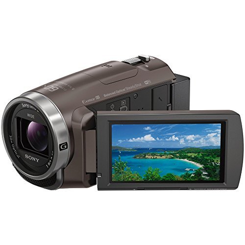 ソニー ビデオカメラ Handycam 光学30倍 内蔵メモリー64GB ブロンズブラウン HDR-PJ680 TI(中古品)　(shin_画像1