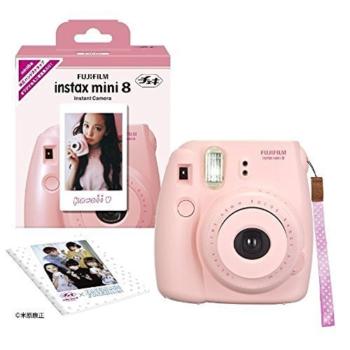 FUJIFILM インスタントカメラ チェキ instax mini 8 ピンク INS MINI 8 PIN(中古品)　(shin