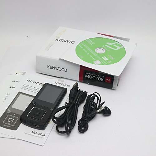 【中古 良品】 KENWOOD MG-G708-B デジタルオーディオプレーヤー Media Keg 8GB ブラック　(shin