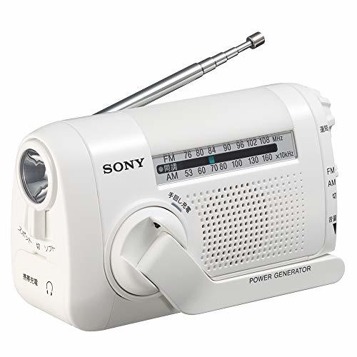 【品】ソニー SONY ポータブルラジオ ICF-B09 : FM/AM/ワイドFM対応 手回し充電対　(shinのサムネイル