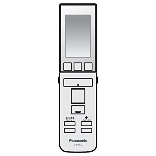 (中古品)Panasonic リモコン（リモコンホルダー付き） CWA75C3749X　(shin_画像1