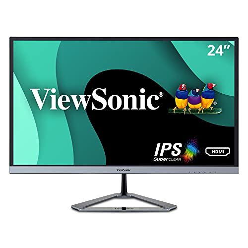 ViewSonic 23.8インチモニター/1920x1080/SuperClear?AH-IPS/超薄型設計/HDMI/DisplayPort/VX2476-smhd( 未使用品)　(shinのサムネイル