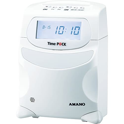 アマノ 勤怠管理ソフト付タイムレコーダー TIMEPACK3-100(中古 未使用品)　(shin